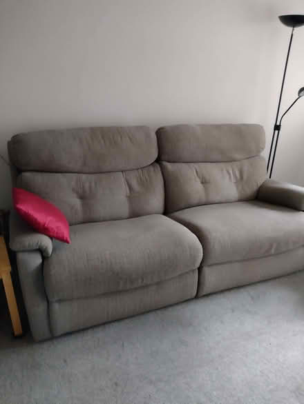 Photo of free 3 seater 2 recliners sofa (Alresford CO7) #4