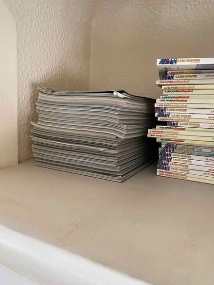 Photo of free Land Rover magazines 4 piles (West Ewell Epsom KT19) #4