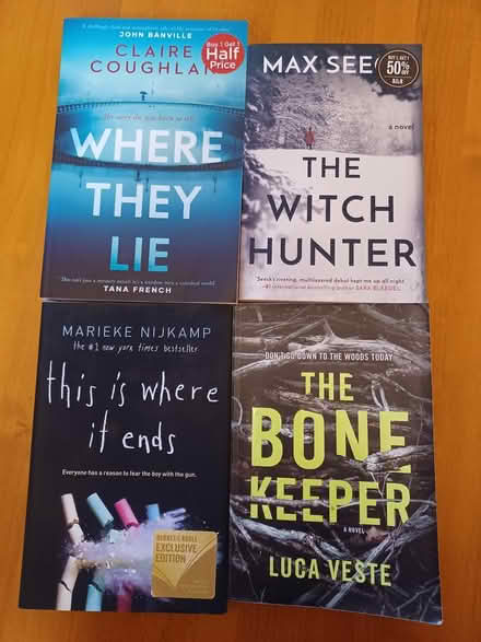 Photo of free 4 horror/thriller novels (Corinth) #1