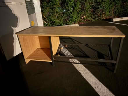 Photo of free TV stand or storage bench (Valencia Avenue, Sunnyvale) #1
