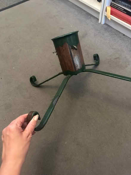 Photo of free Christmas tree stand - metal (Cowley OX4) #1