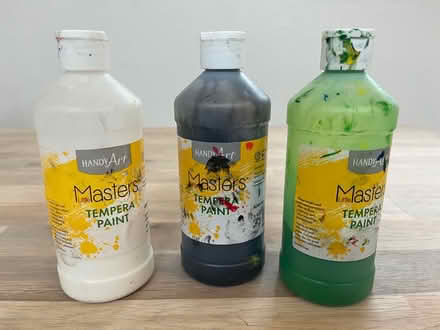 Photo of free used canvas tempera paint (Lawrence/ El Camino Real) #2