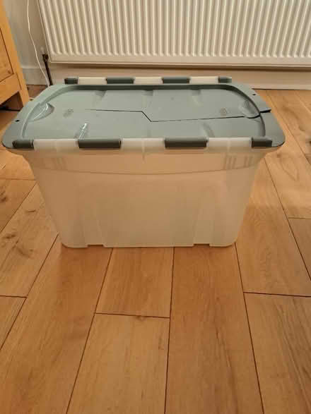 Photo of free Locking Lid Crate (Woodley RG5) #1