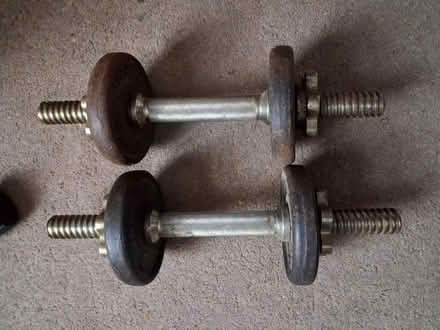 Photo of free adjustable dumbbells (LU2, Luton) #1