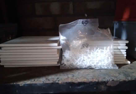 Photo of free Pale grey mottled wall tiles (Emsworth PO10) #3