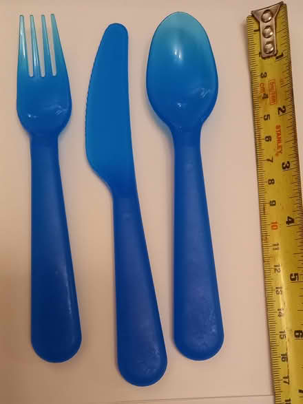 Photo of free Camping/Children's plastic cutlery (Ballingdon, Sudbury) #1