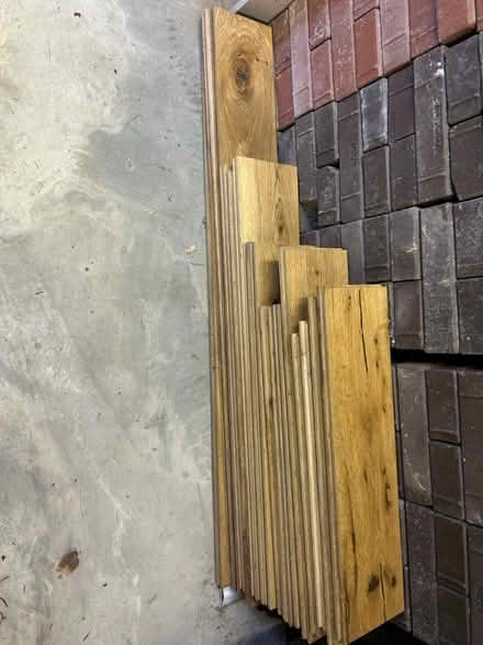 Photo of free Left over solid oak flooring (Emmer Green (RG4)) #1