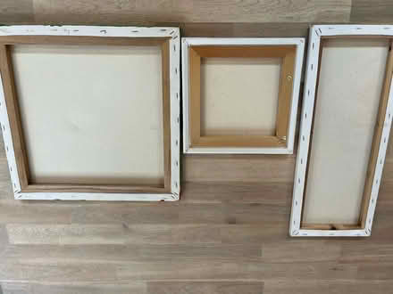 Photo of free used canvas tempera paint (Lawrence/ El Camino Real) #1