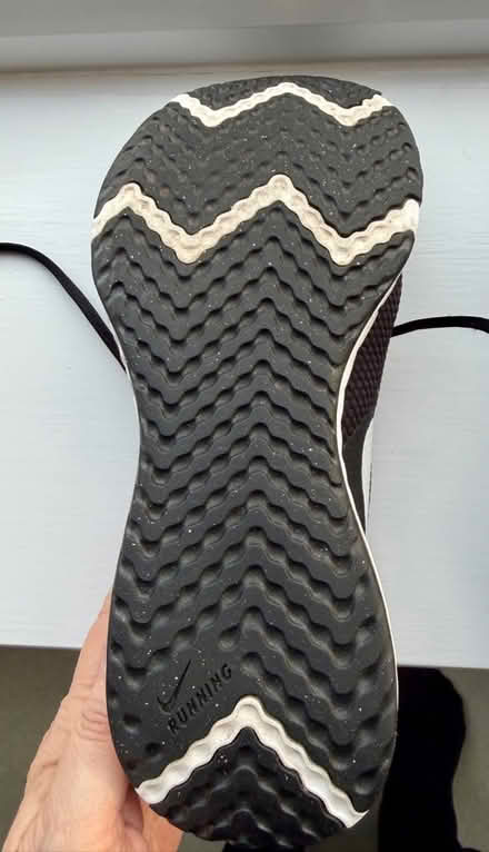 Photo of free Nike basic black trainers (used for school) size 7 (Arborfield Garrison RG2) #2