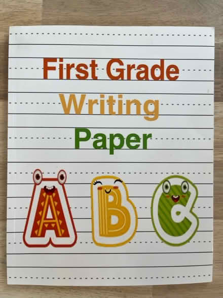 Photo of free first grade writing paper (Lawrence/ El Camino Real) #1