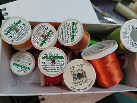 Photo of free Machine embroidery threads (South reading RG2) #2