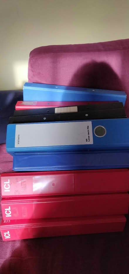 Photo of free A4 Ring binders (Weybridge) #1