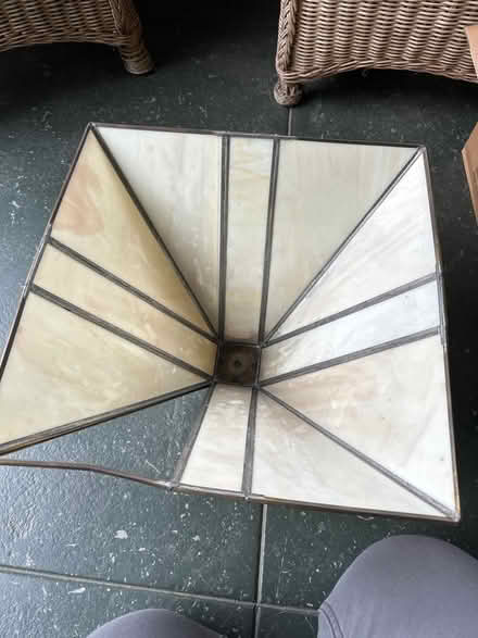 Photo of free Stained glass lamp shade (North San Leandro) #2
