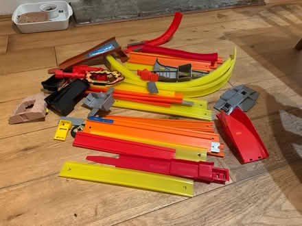 Photo of free Hot Wheels car track set (Hebden Bridge) #1