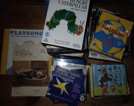 Photo of free CDs, DvDs stories, games, songs (Odd Down) #1