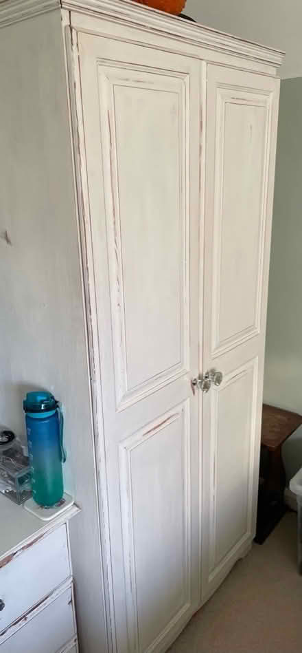 Photo of free Wardrobe double shabby chic chalk painted (Bussage GL6) #1