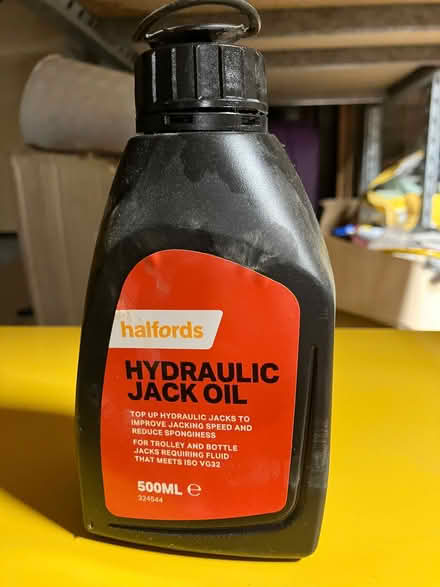 Photo of free Hydraulic jack oil (Wadsley Bridge S5) #1