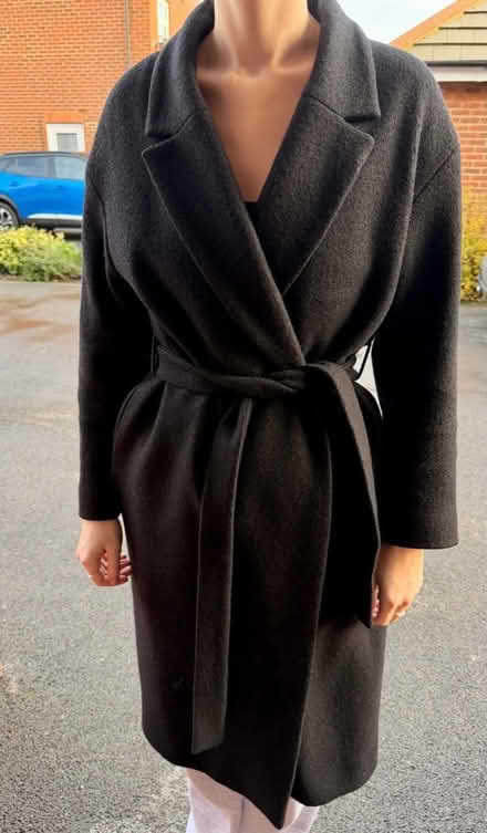 Photo of free Cos women’s black wool coat size 12 (Arborfield Garrison RG2) #1