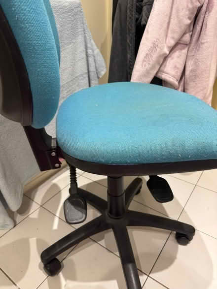 Photo of free Blue desk chair (Fallowfield) #2