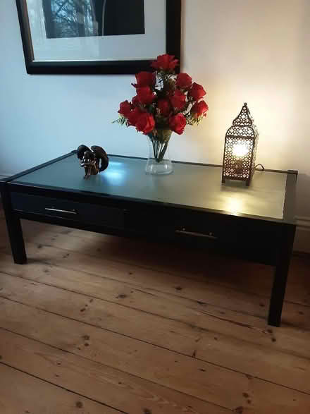 Photo of free Large Black Coffee Table (Chapel Allerton LS7) #2