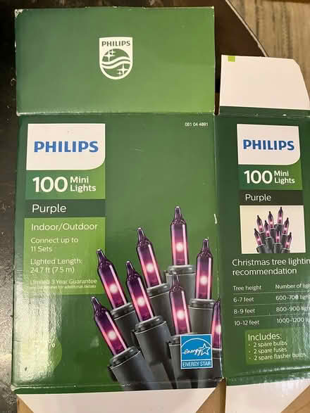 Photo of free Purple String Lights (Dupont Circle) #1