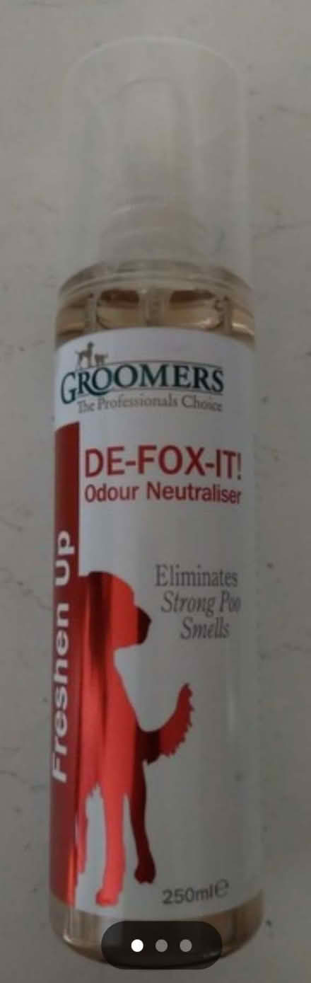 Photo of free De-Fox-It Odour Neutraliser (Bradbourne Lakes TN13) #1