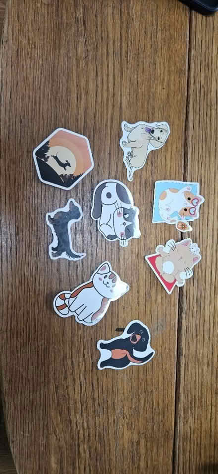 Photo of free Cute Dog & Cat Stickers (Burleith) #1