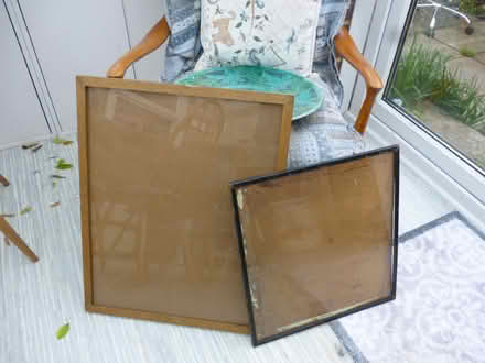 Photo of free 2 Large Glazed picture Frames (Emsworth PO10) #1