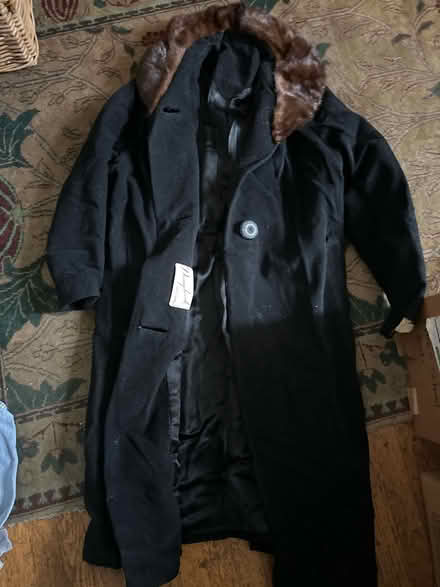 Photo of free Antique wool and fur coat (North San Leandro) #1