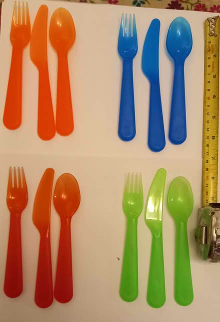 Photo of free Camping/Children's plastic cutlery (Ballingdon, Sudbury) #2