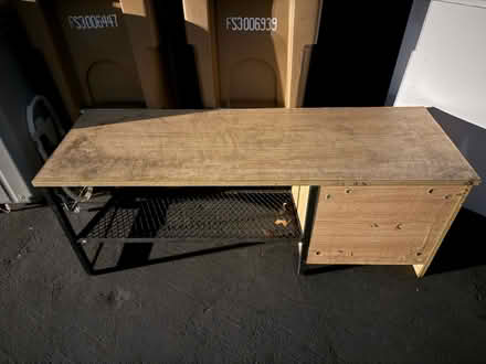 Photo of free TV stand or storage bench (Valencia Avenue, Sunnyvale) #3