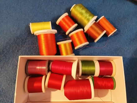 Photo of free Machine embroidery threads (South reading RG2) #1