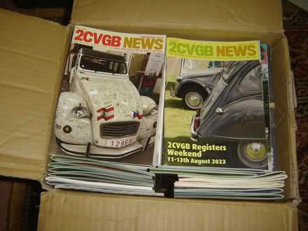 Photo of free citroen 2cv club mags (Mile Cross NR3) #1