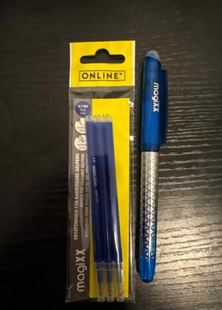Photo of free Blue frixion pen (DA8) #1