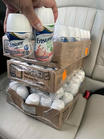 Photo of free Ensure drinks (Sevenoaks station) #1