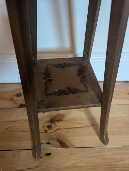 Photo of free Small painted plant stand (Portslade by Sea BN3) #2