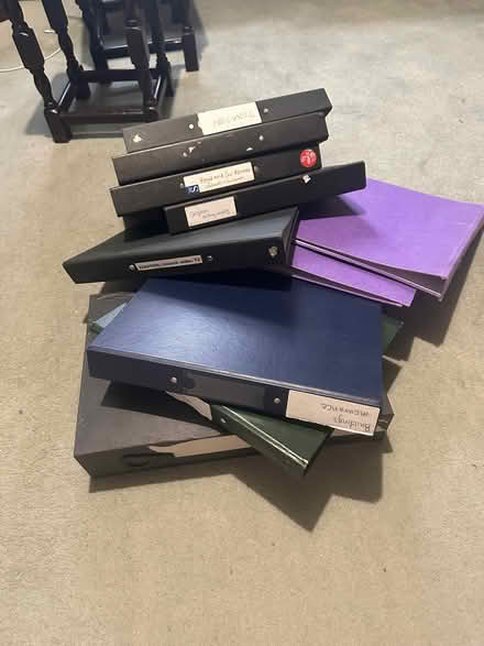 Photo of free Pile of files - assorted colours, A4 (Cowley OX4) #1