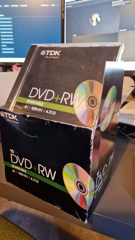 Photo of free Re-writable DVDs (Coley RG1) #1