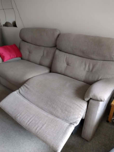 Photo of free 3 seater 2 recliners sofa (Alresford CO7) #1