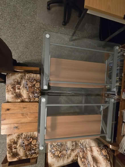 Photo of free Single Glass Office Desk (Woodbine, NJ) #3