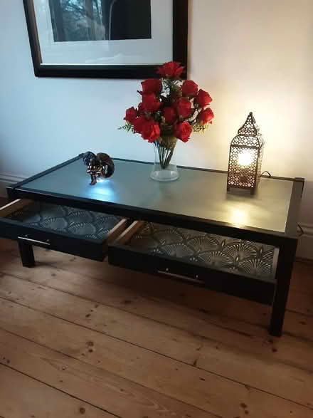 Photo of free Large Black Coffee Table (Chapel Allerton LS7) #1