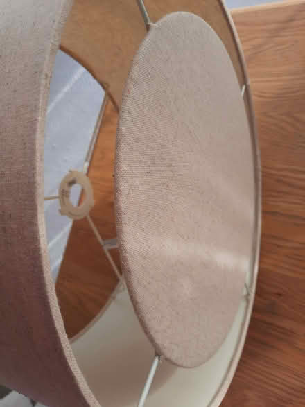 Photo of free LARGE Ceiling Lampshade Beige (Hamble SO31) #4