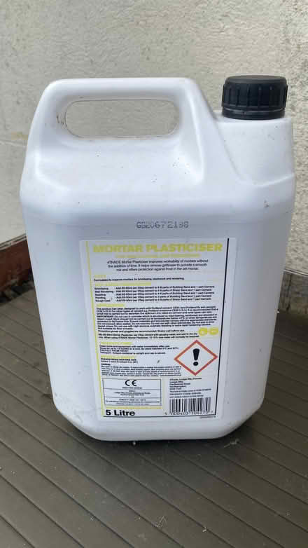 Photo of free Mortar plasticiser (Truro TR1) #2
