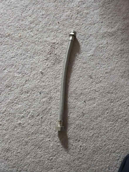 Photo of free Metal braided flexible water hose (West Bridgford NG2) #1