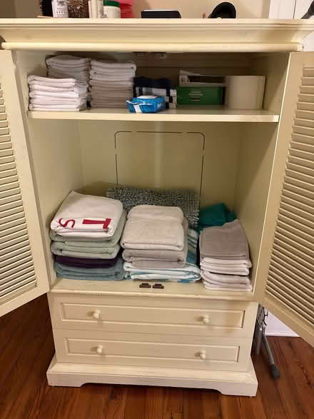 Photo of free TV console with side table (Frederick) #2