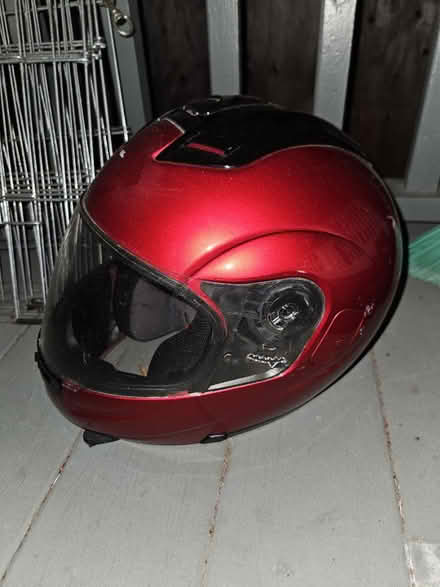 Photo of free Used Red Motorcycle Helmet (San bruno) #1
