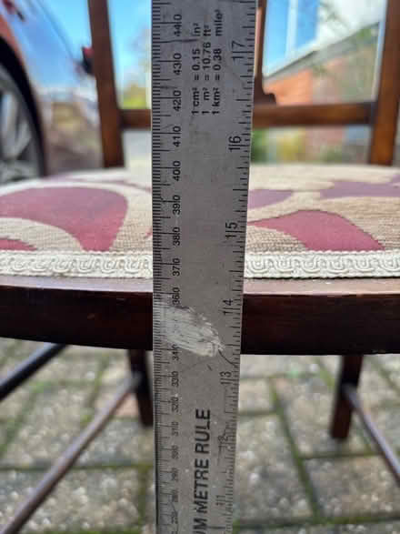 Photo of free 2 vintage chairs (Weston Underwood DE6) #4