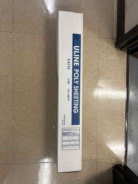 Photo of free 10x100 ft roll of 4 mil poly (Near Slack and Merivale) #1