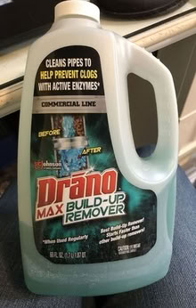 Photo of free half full bottle of Drano Max [20886] #1