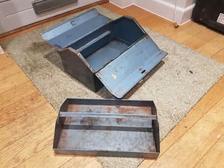 Photo of free Small sturdy metal toolbox (Sharpstone) #2